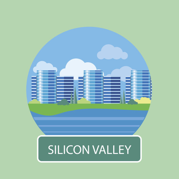 硅谷的办公楼图片下载