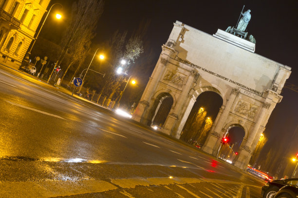 德国慕尼黑历史悠久的“围城”图片下载