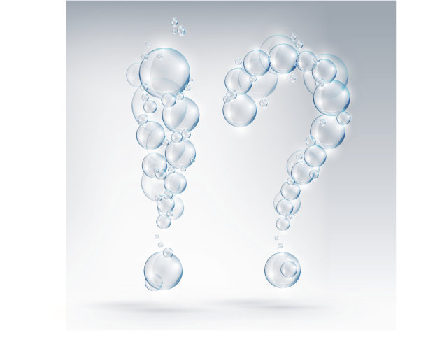 惊叹号和肥皂泡问题图片下载