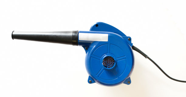 白色背景上的吹风机工具图片下载