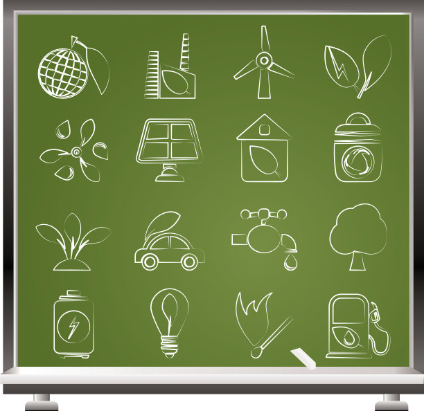 绿色、环境和生态标志图片下载