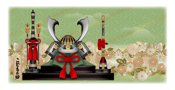 日本儿童节的标志。图片下载