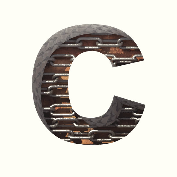 矢量金属切割图形c.粘贴到任何背景图片下载