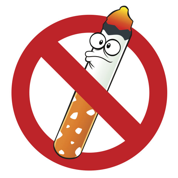 反烟标志图片下载