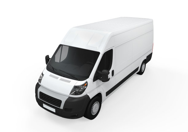 送货车孤立图片下载