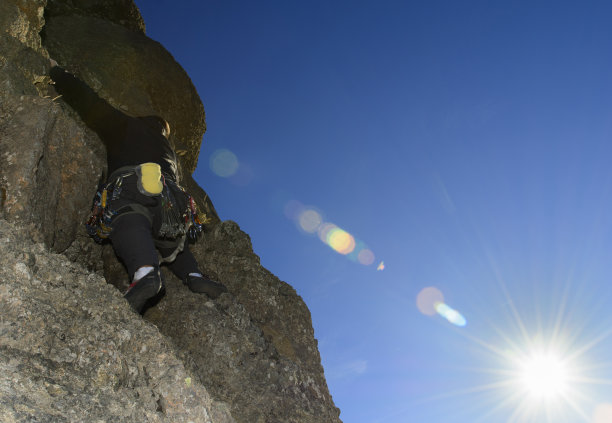 在巴塔哥尼亚攀岩图片下载