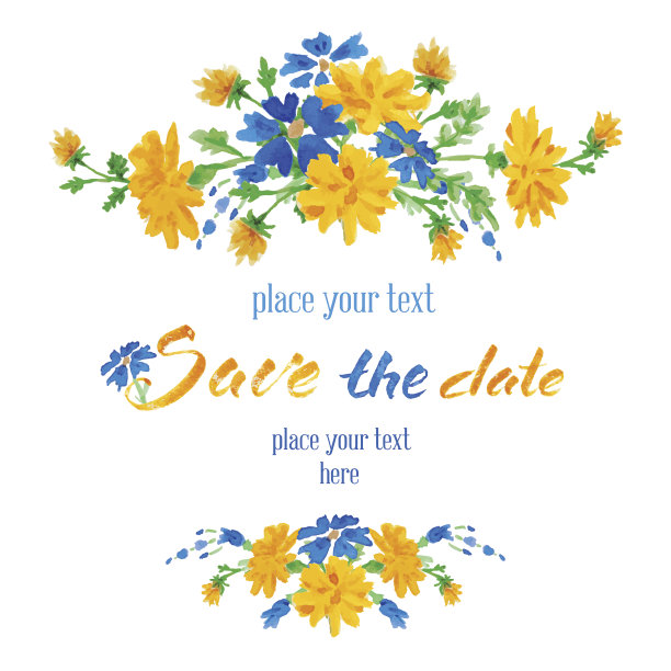 水彩花图片下载