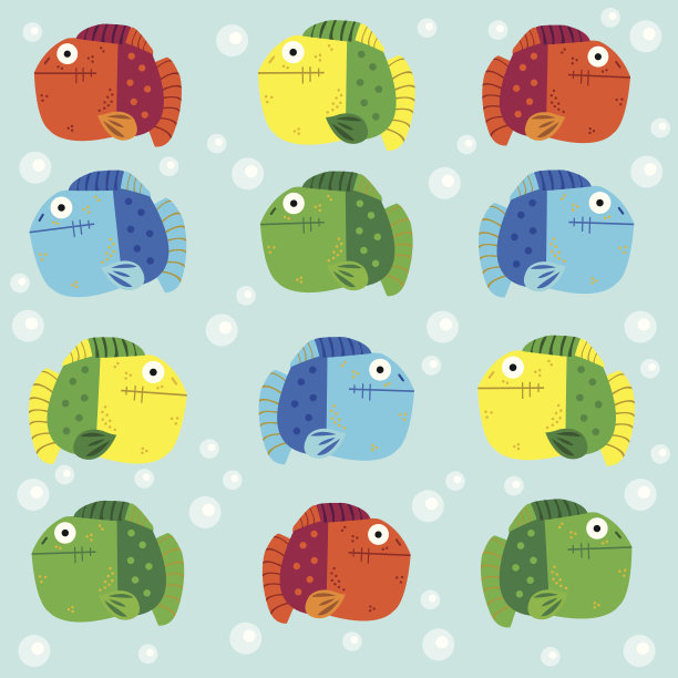 色彩斑斓的鱼图片下载