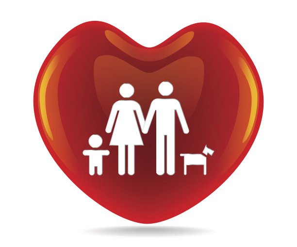 家庭的心图片下载