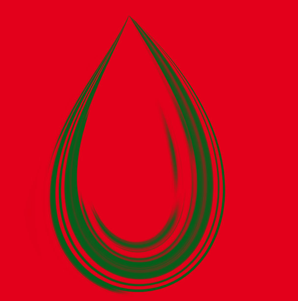 背景上的一滴水图片下载