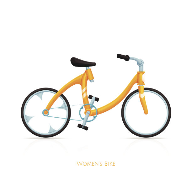 女子自行车一个图片下载