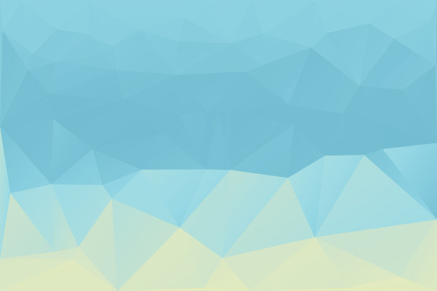 蓝色光多边形马赛克背景图片下载