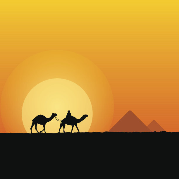 炎热的非洲风景图片下载