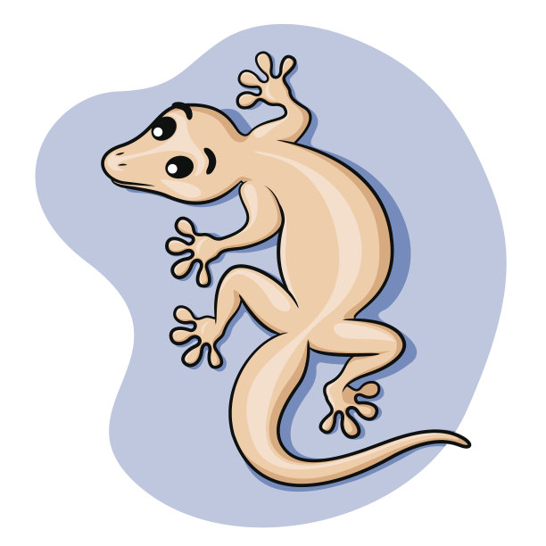 蜥蜴卡通图片下载