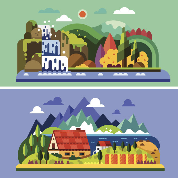 乡村景观图片下载