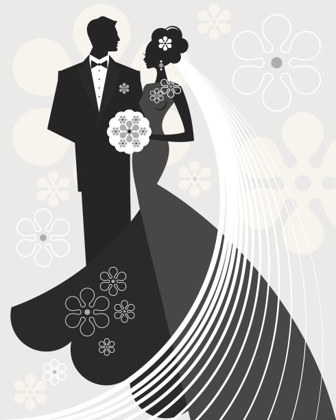 新娘新郎图片下载