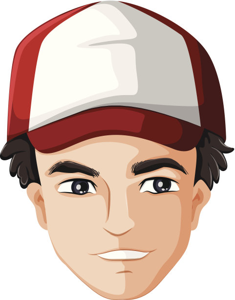 男人戴着帽子图片下载