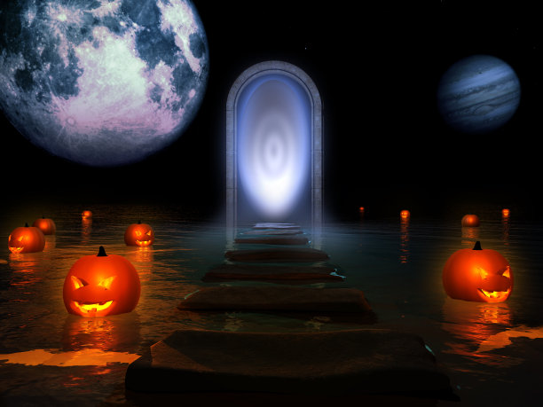 湖上的魔法门图片下载