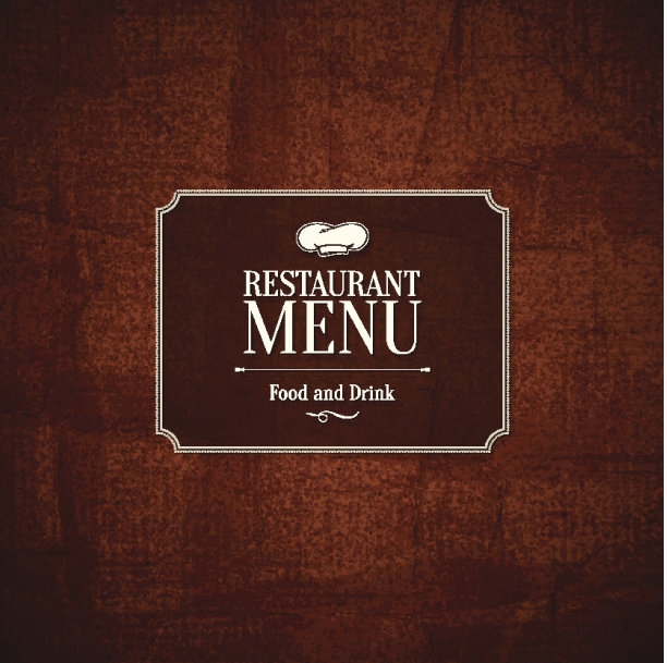 餐厅的菜单设计图片下载