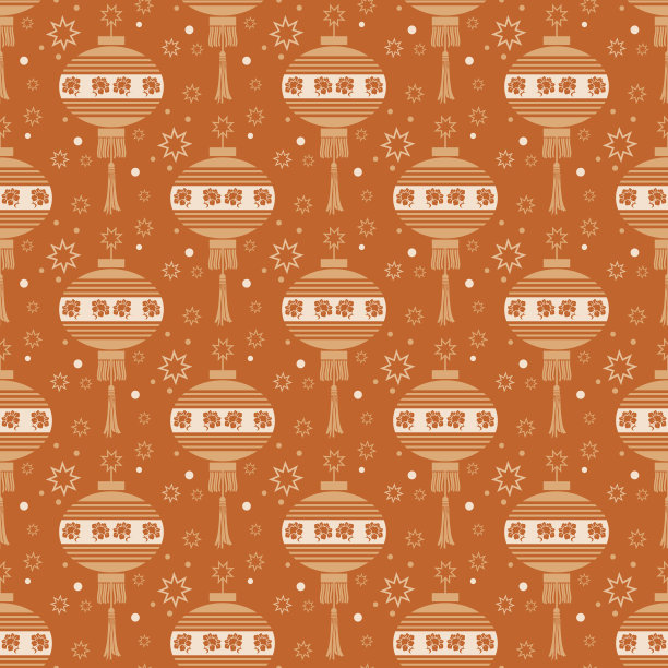 复古墙纸中国新年图片下载