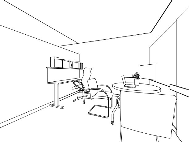 室内的草图图片下载