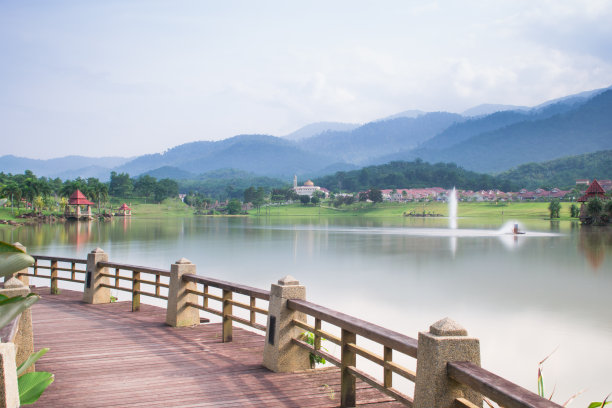 湖光山色图片下载