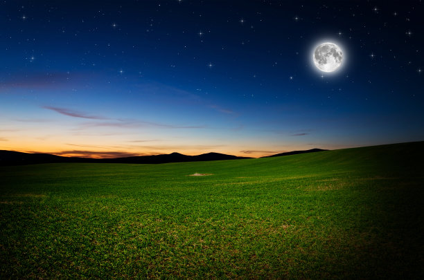 晚上的背景图片下载