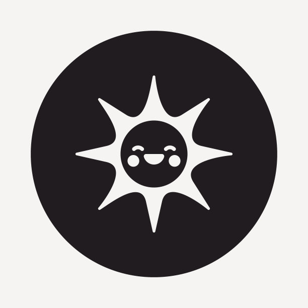 太阳图标图片下载