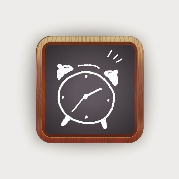 涂鸦的闹钟图片下载