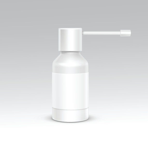 喷雾瓶白色塑料包装容器组图片下载