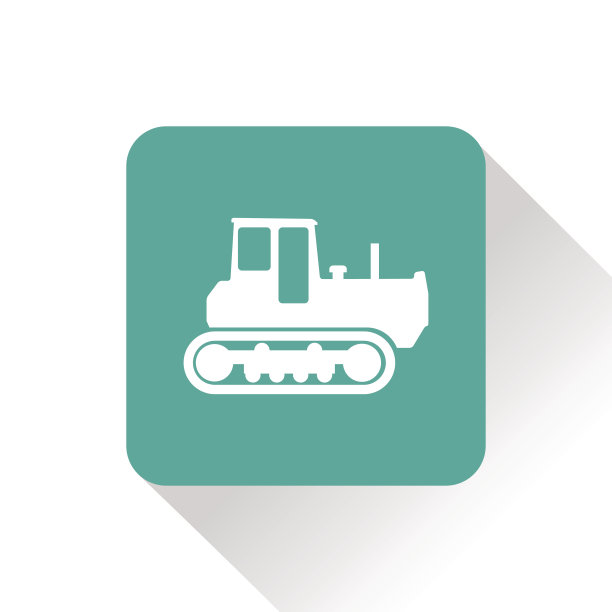 重型推土机图标图片下载