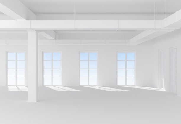 白色的阁楼内图片下载