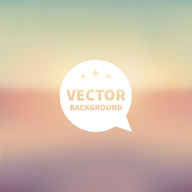 夏日模糊夕阳背景图片下载