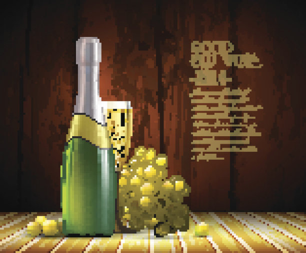 葡萄酒和葡萄树图片下载