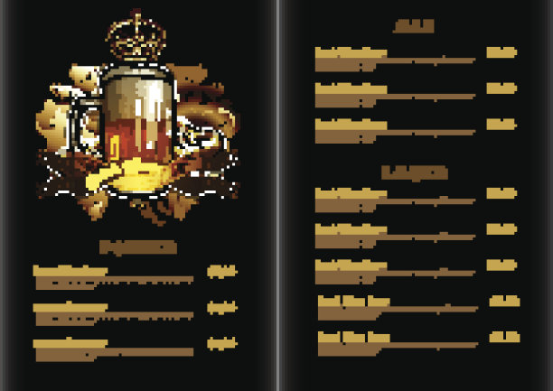 啤酒菜单图片下载