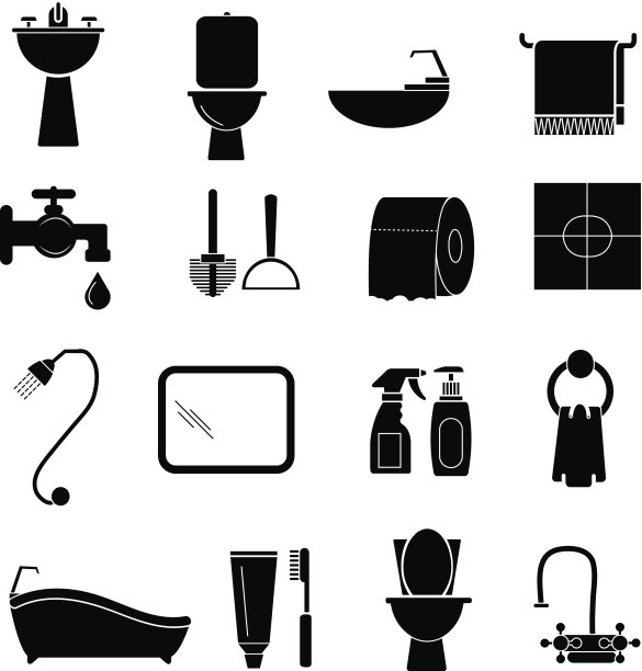 浴室图标设置图片下载