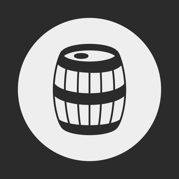 葡萄酒桶图标图片下载