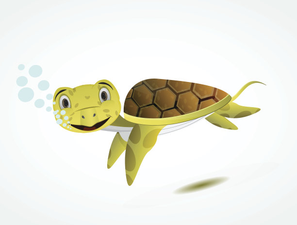 卡通海龟图片下载