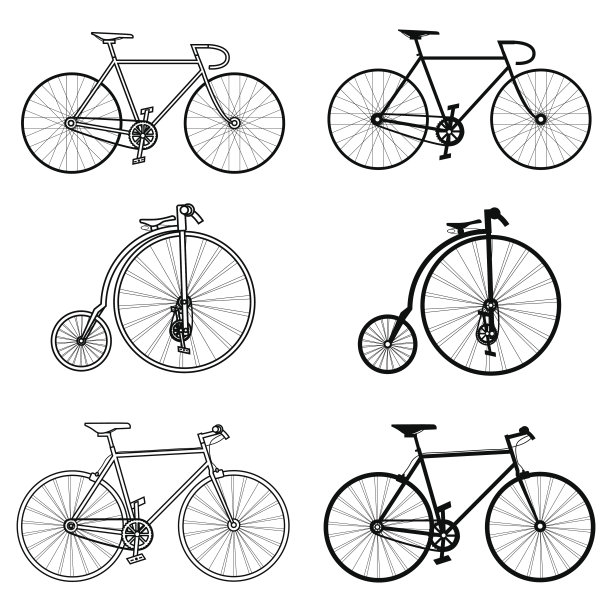 自行车图标图片下载