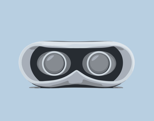 虚拟现实眼镜。图片下载