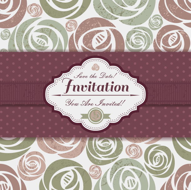 婚礼邀请卡图片下载