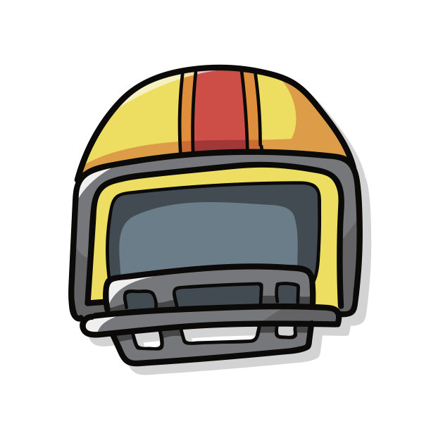 橄榄球头盔涂鸦图片下载