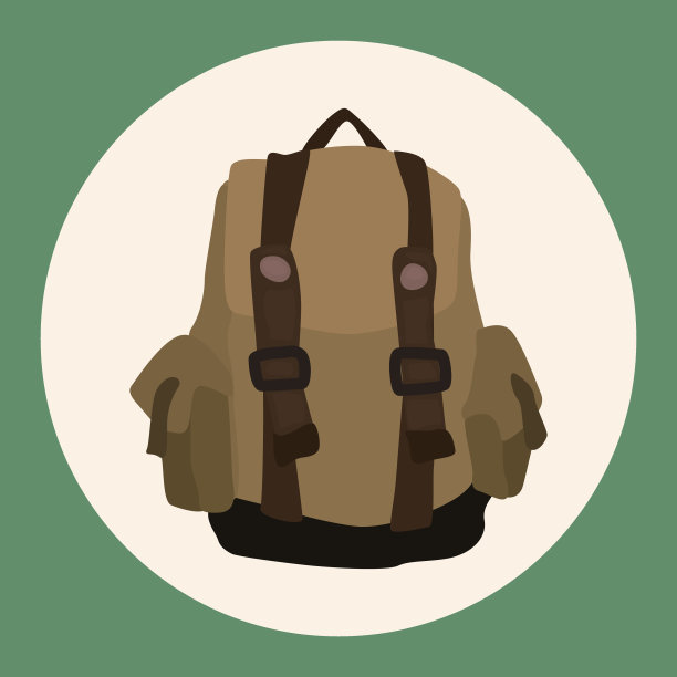 旅行包主题元素图片下载