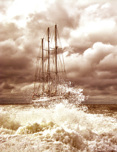 古老的帆船图片下载