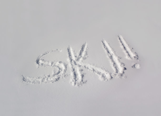 滑雪的涂鸦图片下载
