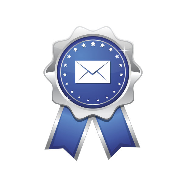 电子邮件矢量蓝色网页图标图片下载