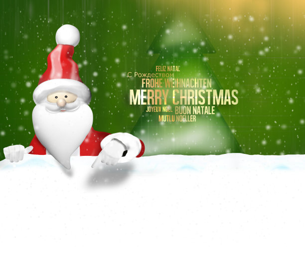 圣诞老人的节日图片下载