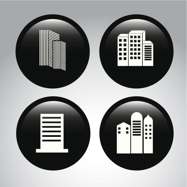 建筑图标图片下载