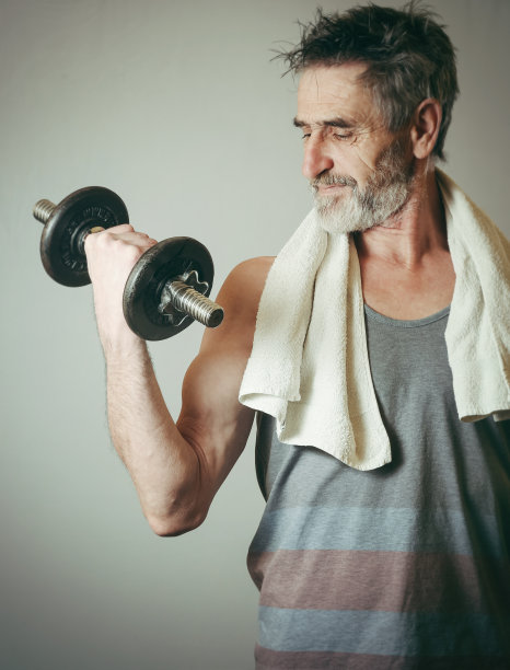 老年人举重图片下载