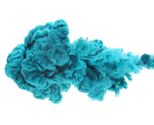 丙烯酸颜料和油墨在水中。图片下载